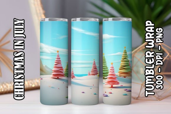 3D Christmas Trees Tumbler and Tumbler Wrap PNG File: What You Need to Know