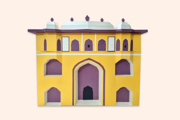 DIY Fort Art - 3D Papercraft