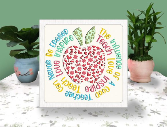 Teacher Inspire 3D Box Paper Svg: A Creative Tool for Modern Makers